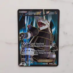 Pokemon TCG Aggron EX 153/160 XY Primal Clash Ultra Rare Holo Full Art 180HP - Image 1
