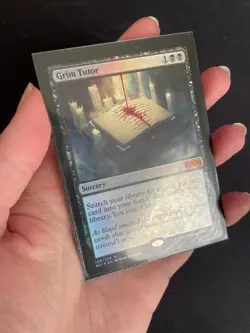 ✨ Grim Tutor Core Set 2021 Foil MTG Near Mint - Image 1