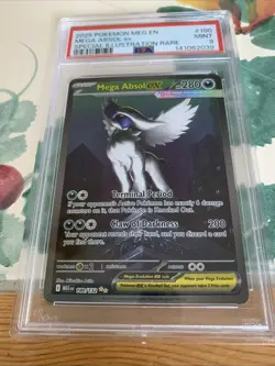 Pokemon TCG MEGA ABSOL EX 180/132 Special Illustration Rare SIR- PSA 9 Mint! - Image 1