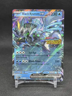 BLACK KYUREM 048/191 SURGING SPARKS POKEMON (STAMPED PROMO ULTRA RARE, NM) - Image 1