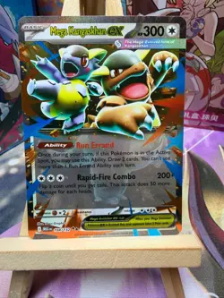 Mega Kangaskhan ex 104/132 Double Rare Mega Evolution Pokemon NM - Image 1