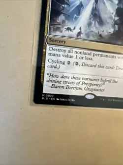 MTG Pest Control BIG 0022 M NM Regular - Image 3