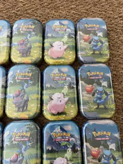 Pokemon Ascended Heroes Mini Tins 20 Brand New And Sealed Bundle Full Set - Image 4