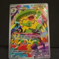 The Pokemon Company Ludicolo 095/094 Paldea Evolved Illus Rare Holo Eng - Image 1