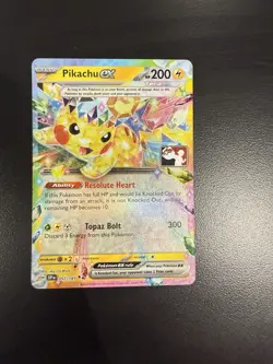 Pikachu EX 057/191 Play! Pokemon League Stamp Promo Prize Pack 7 FRESH PULL - Image 1