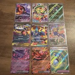 Pokemon TCG Phantasmal Flames lot of 9 ETB PROMO+3 IR and more pack fresh/NM - Image 1