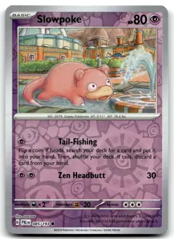 Slowpoke 085/193 SV02: Paldea Evolved Common Reverse Holo Pokemon TCG LP - Image 1