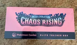 Pokemon Chaos Rising Pokemon Center ETB Elite Trainer Box Damaged Corner Sealed - Image 4