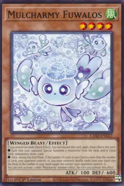 Mulcharmy Fuwalos L26D-ENX12 Legendary Modern Decks 2026 1st Ed Yugioh! NM/M - Image 1