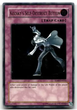 Kozakys Self-Destruct Button (UTR) TLM-EN052 Unlimited Ultimate Rare Yu-Gi-Oh HP - Image 1