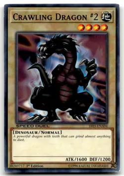Crawling Dragon #2 SS03-ENA04 1st Edition Common Yu-Gi-Oh TCG HP - Image 1