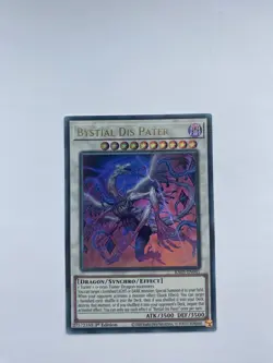 RA05-EN041 Bystial Dis Pater Ultra Rare 1st Ed YuGiOh - Image 1