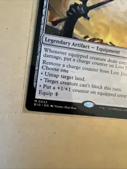 MTG Lost Jitte BIG 0023 M NM Regular - Image 3