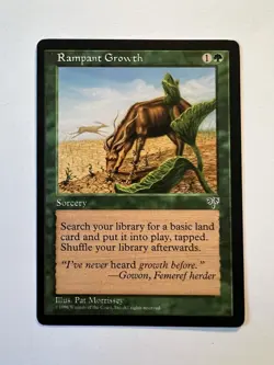 Rampant Growth - MTG Mirage - NM - Image 1