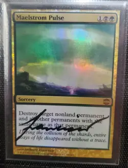 MTG FOIL MAELSTROM PULSE SIGNED BY ANTHONY FRANCISCO - Image 1