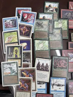 Magic the Gathering MTG Vintage Lot Moderate Play Condition x120 Cards - Image 2