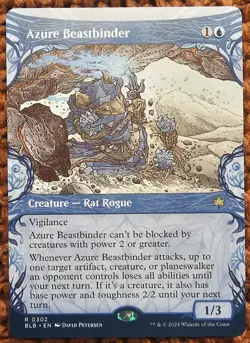 âœ¨ï¸Azure Beastbinderâœ¨ï¸ MTG | Bloomburrow | Showcase | NM/M | R 0302 - Image 1
