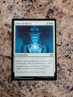 Aura of Silence #60 NM Commander 2015 C15 Magic MTG Near Mint - Image 2