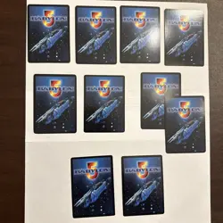 babylon 5 CCG Card Game - Lot Of 10 Promo Cards - Image 2