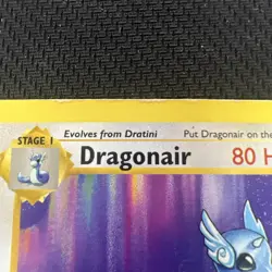 Pokemon TCG Dragonair Base Set 1st Edition Rare Card 18/102 Dragonir MP - Image 4
