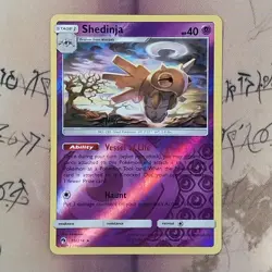 Shedinja 95/214 Lost Thunder Reverse Holo NM Pokemon Card English - Image 1