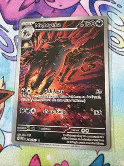 Mightyena 243/217 Illustration RARE Pokemon Card TCG 2026 Ascended Heroes NM - Image 2