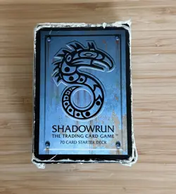 Vintage Shadowrun TCG 70 Card Starter Deck + 20 Extra! (90 Total Cards) RARE! - Image 1