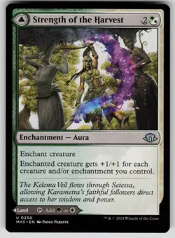 Strength of the Harvest Uncommon Modern Horizons 3 258 MTG Near Mint 2024 - Image 1