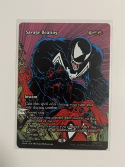 Savage Beating (Borderless) Marvel Universe Eternal-Legal Regular - Image 1