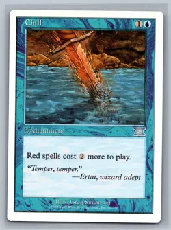 Magic MTG Classic Sixth Edition Chill #60/350 TCG CCG 6th 6ED - Image 1