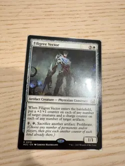 MTG - Filigree Vector - March of the Machine Commander (MOC) - Image 1