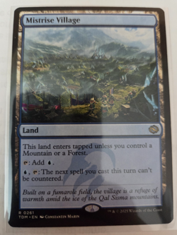 MTG, Mistrise Village-Tarkir: Dragonstorm Regular NM - Image 1