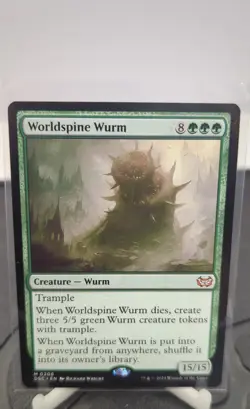 Worldspine Wurm Commander: Duskmourn: House of Horror Regular - Image 1