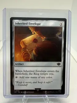 NM Inherited Envelope, MTG, Lord of the Rings, Magic the Gathering, 242 - Image 1
