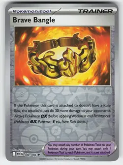 Brave Bangle 080/086 Uncommon White Flare Pokemon Reverse Holo Near Mint - Image 1