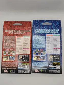 YuGiOh Egyptian God Decks - Set of 2 - Slifer & Obelisk 1st Edition - Brand New - Image 2