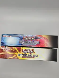 YuGiOh Egyptian God Decks - Set of 2 - Slifer & Obelisk 1st Edition - Brand New - Image 3