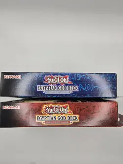 YuGiOh Egyptian God Decks - Set of 2 - Slifer & Obelisk 1st Edition - Brand New - Image 4