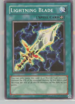 Yu-Gi-Oh Dark Beginning 1 Lightning Blade #DB1-EN225 Near Mint or Better - Image 1
