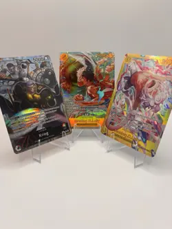 One Piece Card Game OP15 Foil Alt Art Lot Monkey D. Luffy Krieg 3 - Image 1