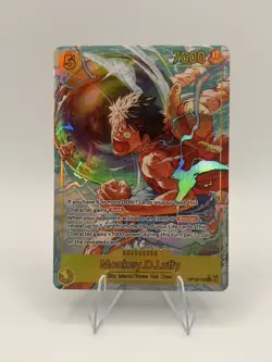 One Piece Card Game OP15 Foil Alt Art Lot Monkey D. Luffy Krieg 3 - Image 2