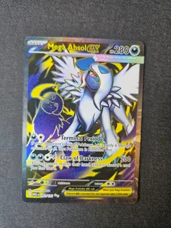 Mega Absol ex 161/132 Me01: Mega Evolution Holo - Pokemon Card - Image 1