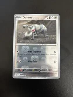 Durant Master Ball Pattern SV White Flare 070/086 Pokemon Card TCG Holo Foil NM - Image 1