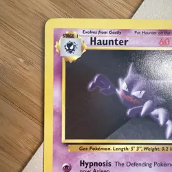Pokemon TCG Haunter 29/102 Base Set Unlimited Uncommon Card LP Condition - Image 5