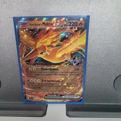Team Rocket's Moltres ex - (Destined Rivals Stamp) 031/182 Miscellaneous Cards & - Image 2