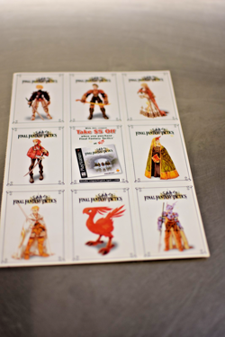 1997 Vintage Final Fantasy Tactics Character Cards PlayStation 1 One Rare - Image 1