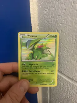 Virizion 17/98 - Holo Rare Emerging Powers Pokemon Card - Image 1