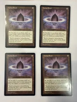 Magic The Gathering Tempest Lotus Petal X 4 - Image 1
