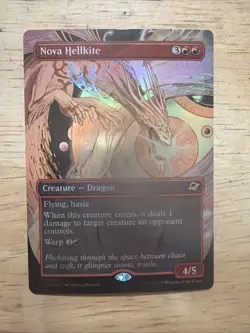 MTG Nova Hellkite (Borderless) Foil 309 NM - Image 1