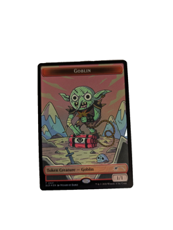 MTG Goblin Token Foil SLD 2421 Goblin Storm Secret Lair NM - Image 1